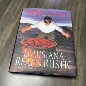 Emeril Lagasse‎ Louisiana Real & Rustic Signed Cookbook Recipes